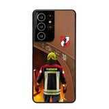 Personalized Austrian Firefighter Phone Case Printed 22SEP-DT29