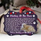 Personalized Image Dog Lover Christmas Wood Ornament Printed 22SEP-HY30