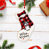 Personalized Dog Lover Christmas Wood Ornament Printed 22OCT-HQ04