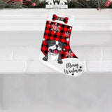 Personalized Dog Lover Christmas Stocking Wood Ornament Printed 22OCT-DT05