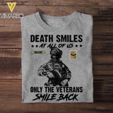 Personalized British Veteran/Soldier Tshirt Printed 22OCT-DT11