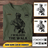 Personalized French Veteran/Soldier Tshirt Printed 22OCT-HY12