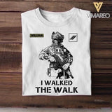 Personalized French Veteran/Soldier Tshirt Printed 22OCT-HY12