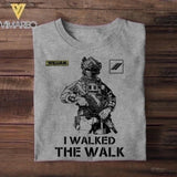 Personalized French Veteran/Soldier Tshirt Printed 22OCT-HY12