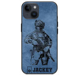 Personalized Canadian Veteran/Soldier Phonecase 3D Printed 22OCT-HQ14