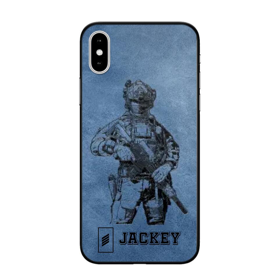 Personalized German Veteran/Soldier Phonecase 3D Printed 22OCT-HQ14