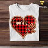 Personalized Auntie Kid Caro Color Tshirt Printed 22OCT-DT15