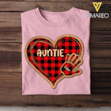 Personalized Auntie Kid Caro Color Tshirt Printed 22OCT-DT15