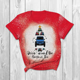 Personalized Jeep Girl Christmas Tshirt 3D Printed QTDT1910