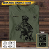 Personalized Canadian Veteran It's Not That I Can And Others Can't It's That I Did And Others Didn't Tshirt Printed QTHY2110