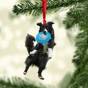 Personalized Your Image Dog Christmas Wood Ornament Printed QTHY2410