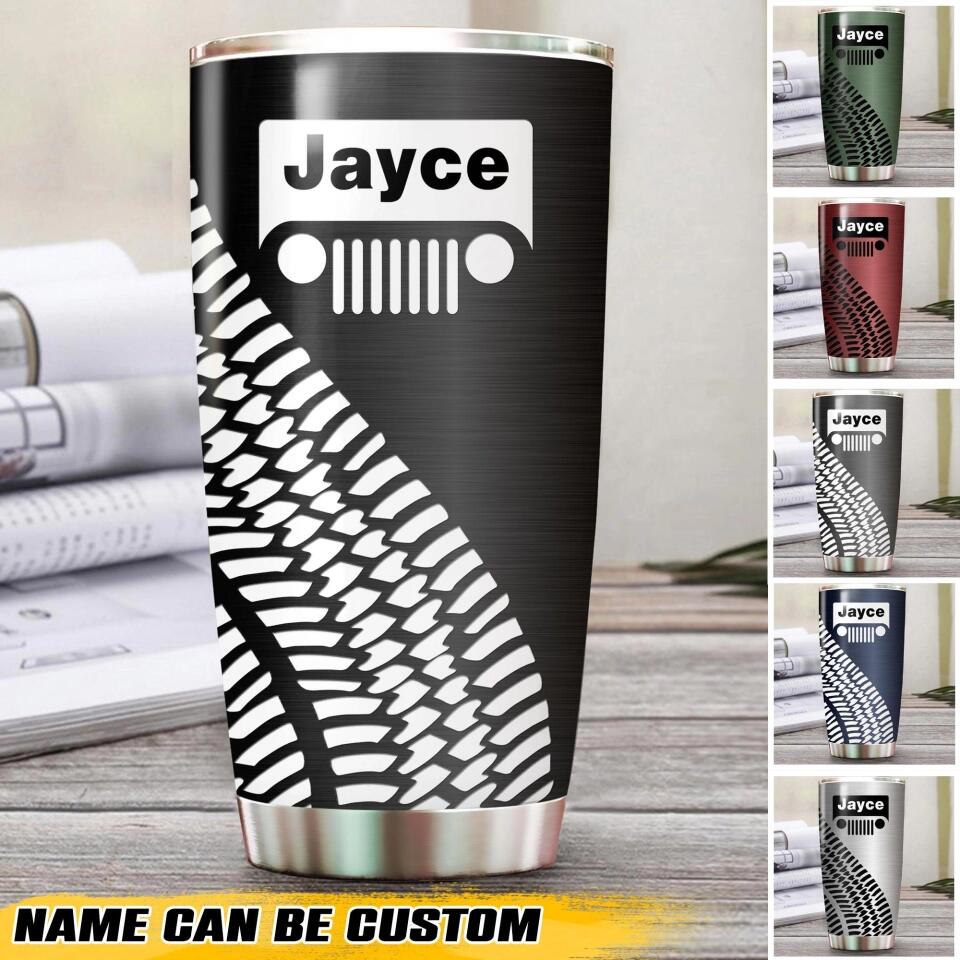 Personalized Jeep Tumbler Printed QTHQ25