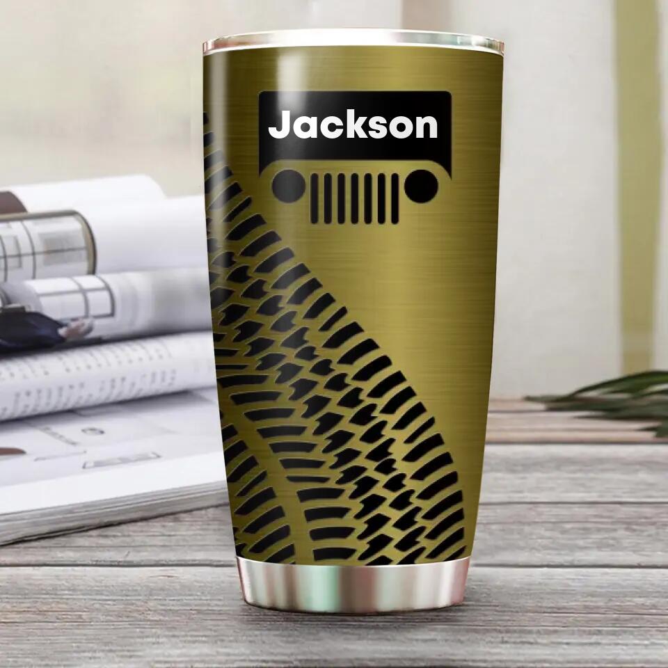 Personalized Jeep Tumbler Printed QTHQ25