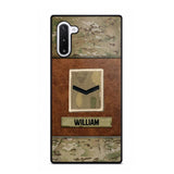 Personalized British Veterans/Soldier Camo Phone Case Printed 22OCT-HY26