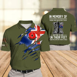 Personalized Australian Veteran/ Solider Rank Polo Shirts 3D Printed QTHQ2710