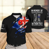 Personalized Australian Veteran/ Solider Rank Polo Shirts 3D Printed QTHQ2710