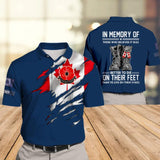 Personalized Canadian Veteran/ Solider Rank Polo Shirts 3D Printed QTHQ2710