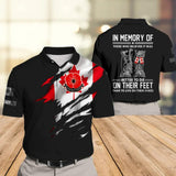 Personalized Canadian Veteran/ Solider Rank Polo Shirts 3D Printed QTHQ2710