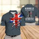 Personalized British Veteran/ Solider Rank Polo Shirts 3D Printed QTHQ2710