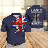 Personalized British Veteran/ Solider Rank Polo Shirts 3D Printed QTHQ2710