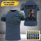 Personalized Canadian Soldier/Veteran Tshirt 3D Printed QTHY2710