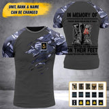 Personalized British Soldier/Veteran Tshirt 3D Printed QTHY2710