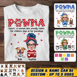 Personalized Pawma Her Children's Dogs As Her Granddogs Tshirt Printed 22OCT-HQ27