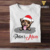 Personalized Dog Mom 3D Printed Tshirt QTHY0311