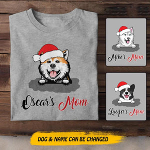 Personalized Dog Mom 3D Printed Tshirt QTHY0311