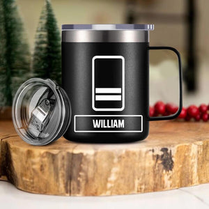 Personalized Swiss Veteran Laser Handle Cup Printed 22NOV-DT03