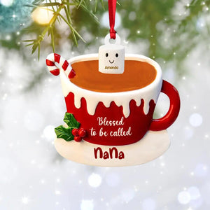 Personalized Christmas Family Wood Ornament Printed QTDT0411