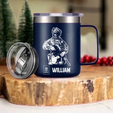 Personalized I Am A Norwegian Veteran I'm Proud To Be A Veteran Laser Handle Cup Printed 22NOV-HY08