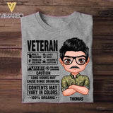 Personalized Australian Veteran Contents May Vary In Colors Tshirt Printed NOV22-DT09