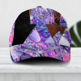 Personalized Heart Mom ( Auntie ) Colorful Sparkling 3D Cap Printed NQDT2508