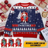 Personalized What Day Is Today Who Cares Christmas Sweatshirt Prined QTDT1011