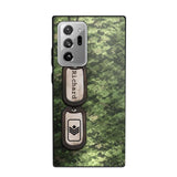 Personalized Canadian Solider/ Veteran Camo Rank 3D Printed Phonecase 22NOV-DT11