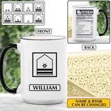 Personalized Austrian Veteran Nutrition Facts Ceramics Mug 22NOV-HY11