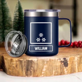 Personalized Austrian Veteran/Soldier Rank Laser Handle Cup Printed 22NOV-DT11
