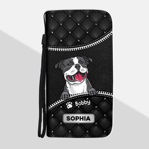 Personalized Dog Lovers Phone Leather Wallet 22NOV-HQ11