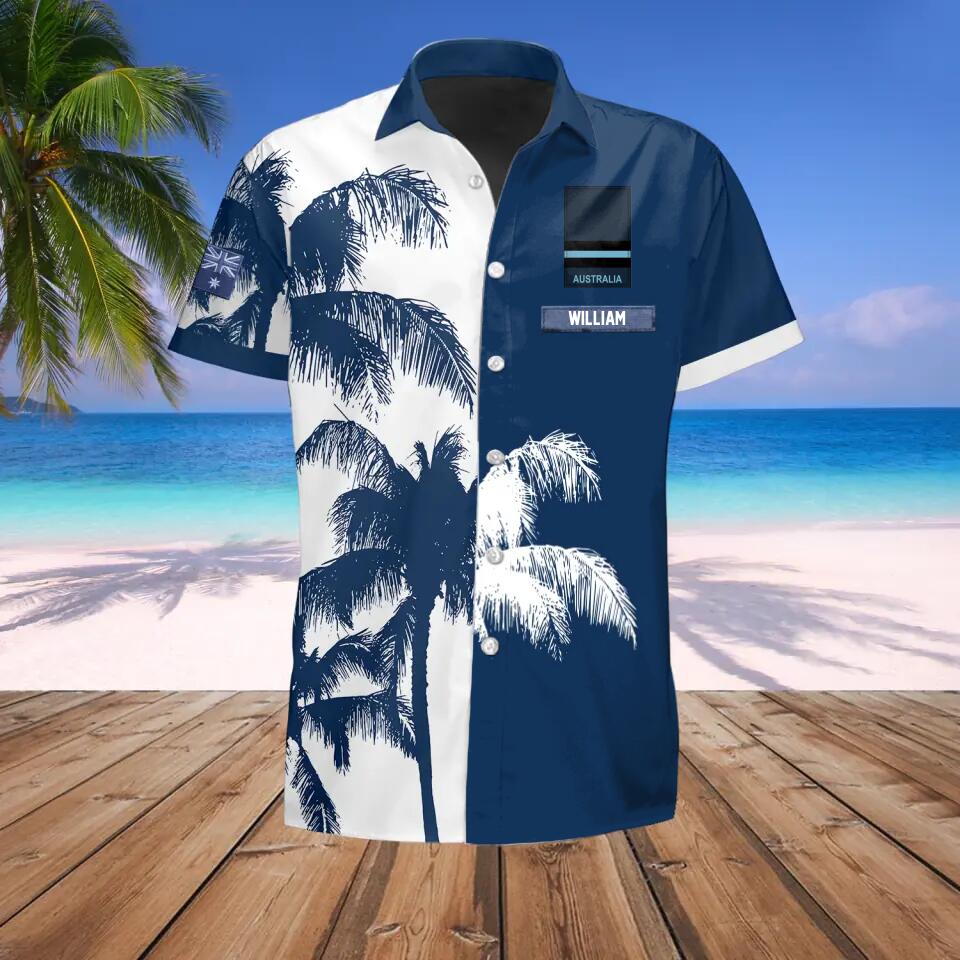 Personalized Australian Solider/ Veteran Rank Hawaii Shirts QTHQ1211