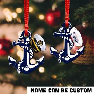 Personalized Us Navy Wood Ornament Printed QTDT1411