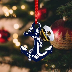Personalized Us Navy Wood Ornament Printed QTDT1411