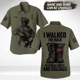 Personalized Swiss Veteran/Soldier Hawaii Shirt Printed 22NOV-HY14