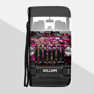 Personalized Jeep Lovers Phone Leather Wallet 22NOV-HY15