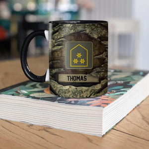 Personalized Austrian Solider/ Veteran Rank Camo Ceramics Mug 22NOV-HQ16