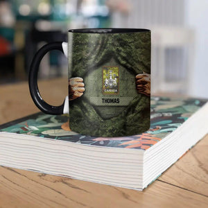 Personalized Canadian Solider/ Veteran Rank Camo Ceramics Mug 22NOV-HY16