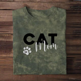 Personalized Cat Mom 3D Tshirt Printed QTDT1611
