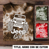Personalized Jeep Girl Tshirt Printed QTHQ1611