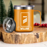 Personalized German Veteran/Soldier Rank Laser Handle Cup Printed 22NOV-HY17