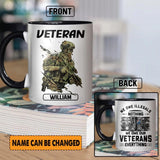 Personalized Australian Veteran We Owe Illegals Nothing We Owe Our Veterans Everything Printed Accent Mug 22NOV-HY18